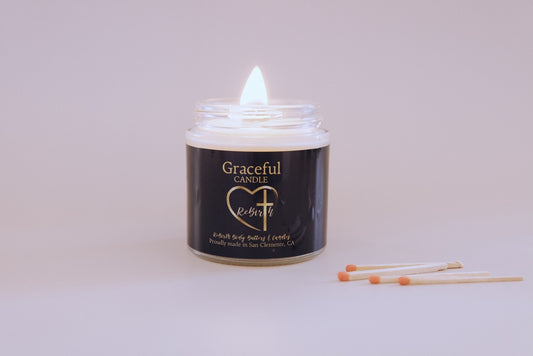 Handmade, hand poured tallow candle - "Gardenia" Candle