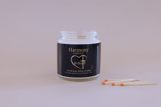 Handmade, hand poured tallow candle - "Harmony" Candle