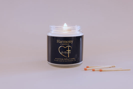Handmade, hand poured tallow candle - "Harmony" Candle