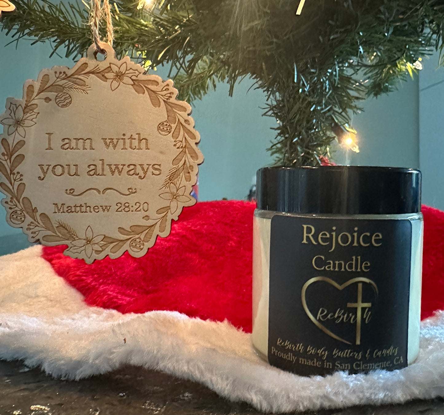 REJOICE CANDLE - Frankincense & Myrrh