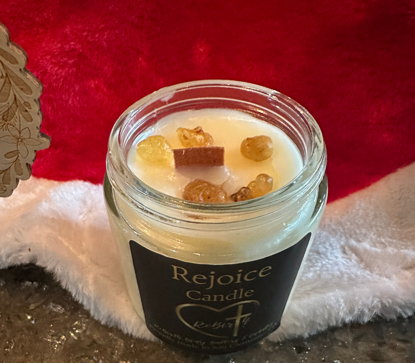 REJOICE CANDLE - Frankincense & Myrrh