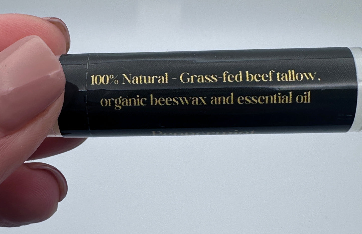 Tallow Chapstick | Natural Lip Balm Made with Grass-Fed Tallow, Beeswax & Essential Oils