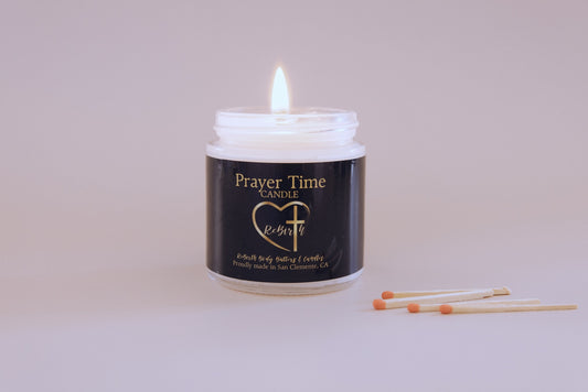 PRAYER TIME CANDLE - Lavender & Vanilla