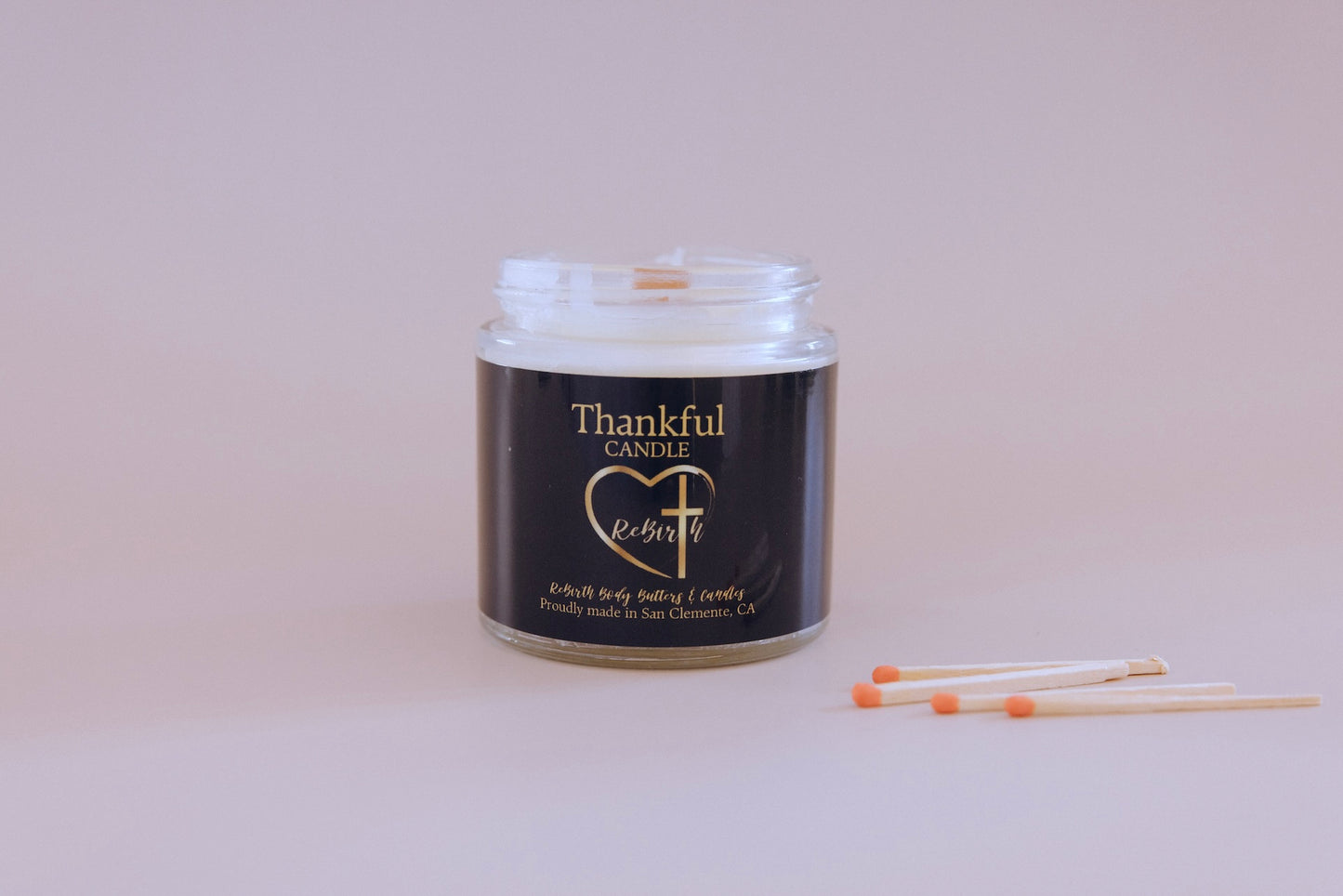 THANKFUL CANDLE - Cinnamon, Clove & Orange