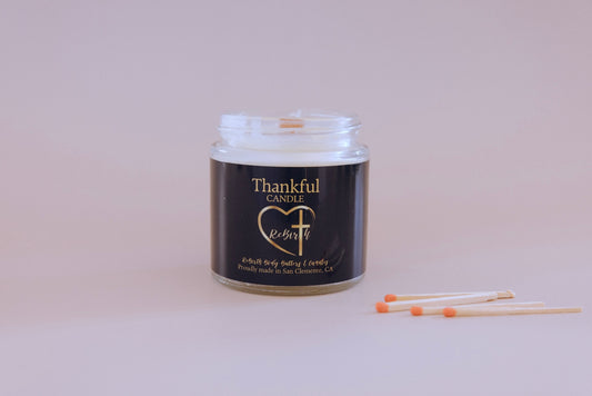 THANKFUL CANDLE - Cinnamon, Clove & Orange