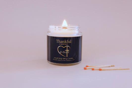 THANKFUL CANDLE - Cinnamon, Clove & Orange