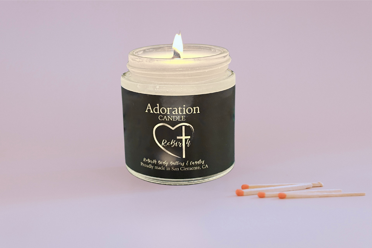 ADORATION CANDLE - Orange, Vanilla, Cardamom