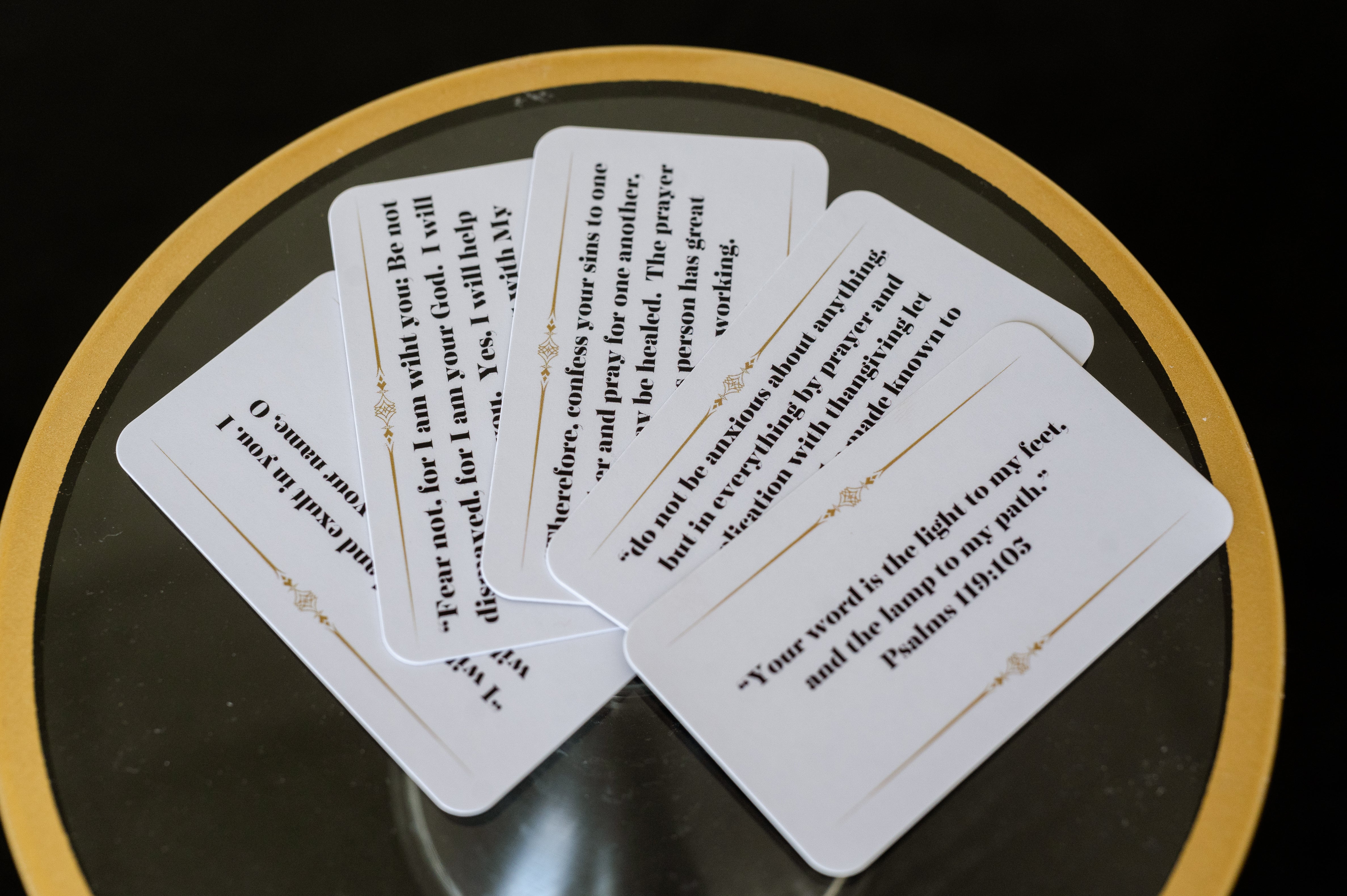 Scripture Cards – ReBirthBodyButters