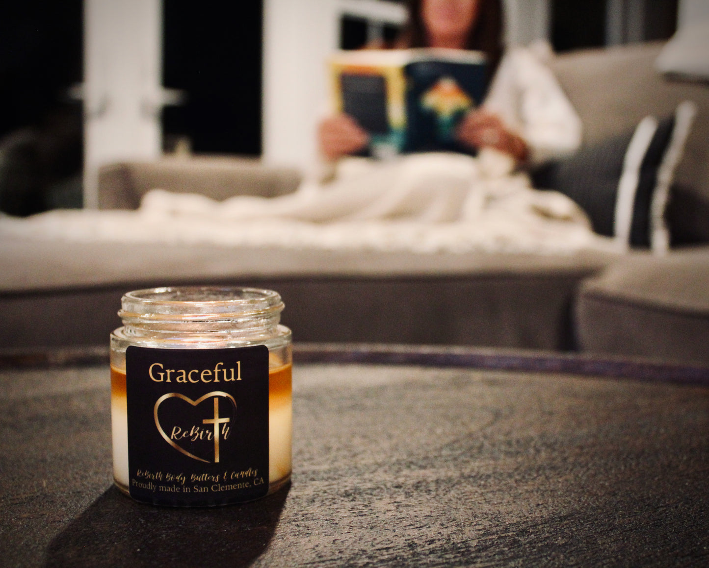 GRACEFUL CANDLE - Jasmine and vanilla