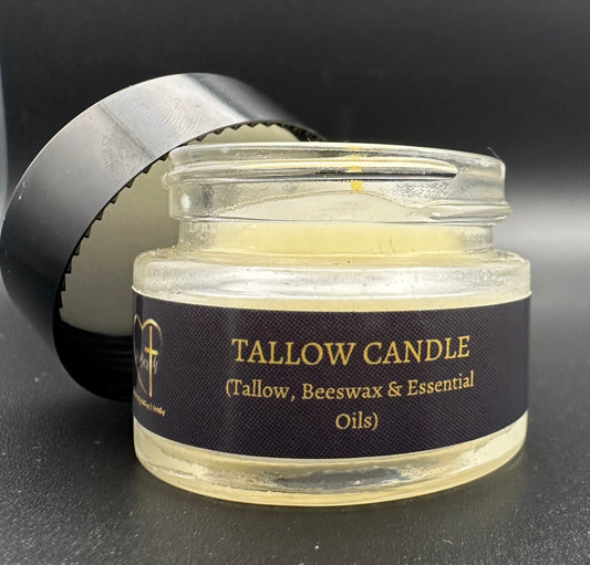 Travel Tallow Candle- AVAILABLE ONLY IN THE TRAVEL KIT