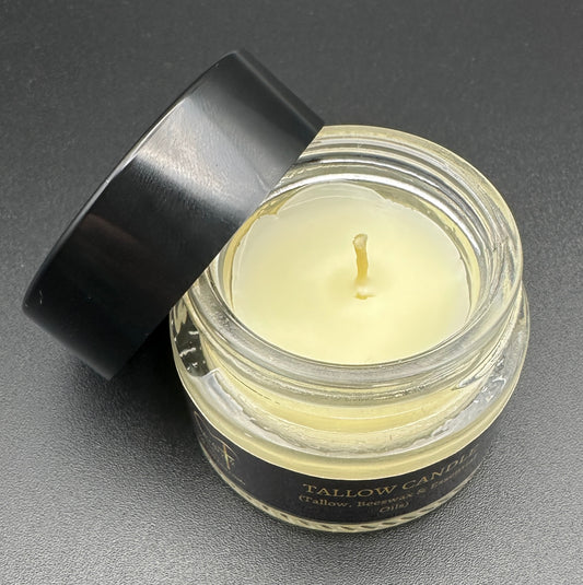 Travel Tallow Candle- AVAILABLE ONLY IN THE TRAVEL KIT